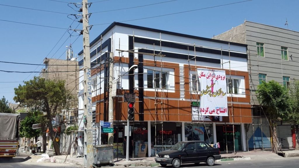 طراحی و اجرای نمای خشک توسط تیم درای وال پرو